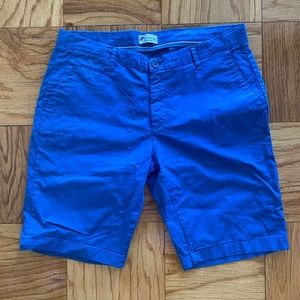 Italian cerulean blue shorts!